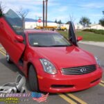 Infiniti G35 Coupe 2003-2007 2DR Lambo Vertical Doors Kit - Image 49