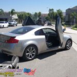 Infiniti G35 Coupe 2003-2007 2DR Lambo Vertical Doors Kit - Image 35